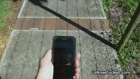 Hot Latina Street Pickup Sucks Cock