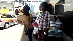 lesbian public pick up ends in african toilet.