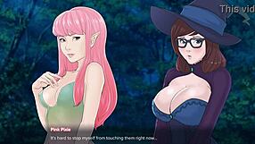 Enjoy A Quick Lesbian Fantasy Adventure With Your Favorite Mage In A Suggestive Encounter.