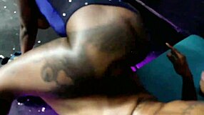 oh god, i can't believe alphonzo's monster cock is destroying my tight ebony pussy... wait, striper? stripper!