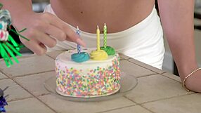 i got cock and cake for my birthday