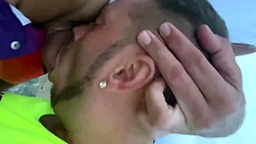 gay blowjob in public on the beach with outdoor exposure
