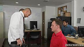 Out in public! Gay cum bare with straight guys first time!