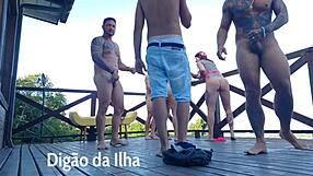 We're fucking the beautiful curvy asses outdoor