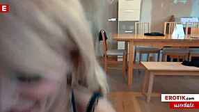 Toned fitxxxsandy does workout with german fan on sandy erotik com