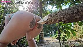 I’m Itching to Shove This Wood in My Ass While Pissing in the Woods!