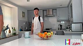 Foot massage turns hardcore with Kendrick Thomas and James Keresford