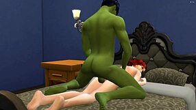 Is The Hulk Fucking That Sexy Redhead Anal Only?