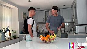 Foot massage turns hardcore with Kendrick Thomas and James Keresford