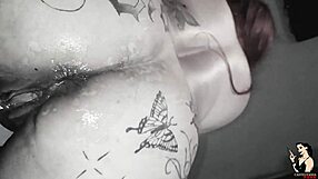 pregnant brunette grabbed on all fours for cum inside