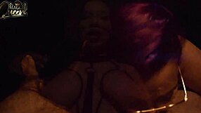 Amateur anal sex in the swinger club with creampie