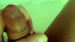 Enjoying some hot solo relaxation time