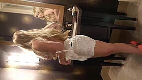 hot model drops dress at hotel shoot—wanna see more?