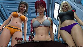 stranded in space 35, wanna play strip poker with me?