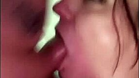 Amateur teen compilation of face sucking