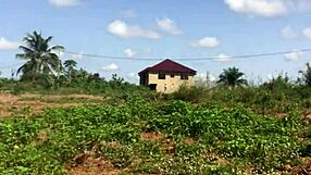 Crazy Bitch Twerks Big Ass Outdoors