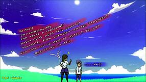 Anime girls perform assjob twerking blowjob in hentai compilation