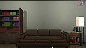 Escaping the sex doll room 1 with bukkake and big cock