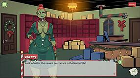 Claus Secret Surprise Reveals Boss's Monster Cock