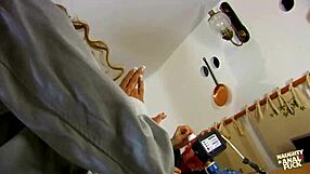 Fucking Two Handymen In Double Penetration Threesome!