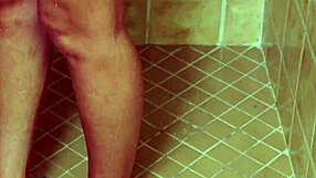 Cute blonde in sexy shower photoshoot 😍