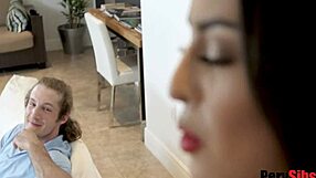 Stepsister Fucks Him Hard To Shut His Mouth With Cum