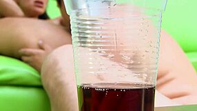 SEXY TATTOOED WIFE FUCKS HER HUSBAND IN THEIR HOME