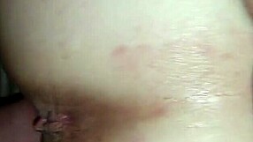 sexy wife bent over in doggystyle with vibrator