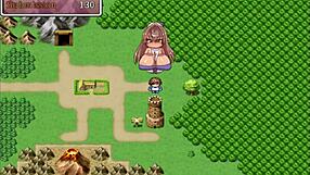 Sana's Big Tits Lactate in NTR Game!