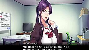 Indian Anime Girl Gives Blowjob