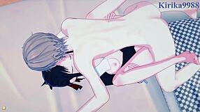 Kaguya Shinomiya, Chika Fujiwara, Miyuki Shirogane in wild hentai sex! So hot!