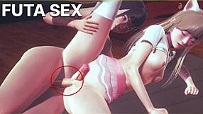 Futa Golpea Culo de Femboy Joven con Polla Enorme