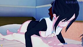 Kaguya Shinomiya, Chika Fujiwara, Miyuki Shirogane in wild hentai sex! So hot!