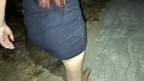 Fanny Casada Flaunts Ass Without Panties In Public Outdoor Exposure