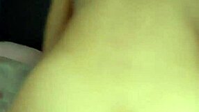 Wet Asian Girlfriend Orgasms On White Cock