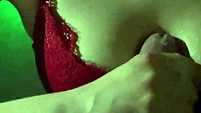 Latina Milf Handjob on Tits