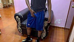 Hetero With Huge Dick Turns Gay In Casting Until He Cums On Model