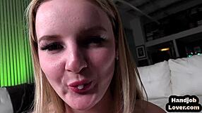 Curvy POV GF Wanking Hard After Masturbation to Intense Orgasm