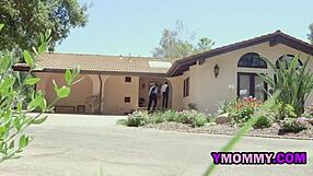 Perfect Stepmom Taking Care Of Her Boys In Threesome.