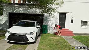 Bubble Butt Babe Alexa Vega Fucked Hard in Van Doggystyle