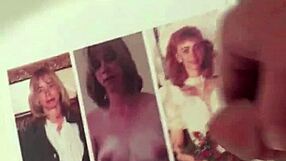 I masturbate and cum tribute to Brad and Ginger