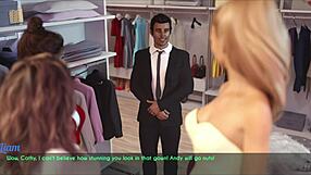 A wife and stepmother engage in detailed hentai sex scenes