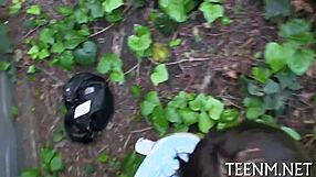 Intense Sampling of Teen Mia Hurley's Tight Pussy