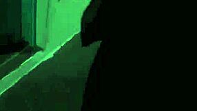 Desperate Arab with big tits takes two huge dicks intensely for money.