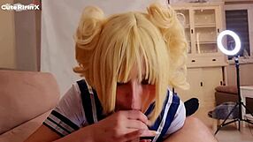 Cuteririnx pov sex with blowjob swallow cosplay