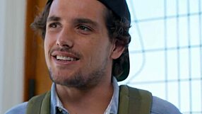 Raven Haired Teen Drools Wildly Over Hard Dick!