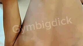 gay asian muscle horny fucking boyfriend with bareback assfucking.