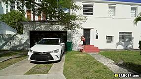 Bubble Butt Babe Alexa Vega Fucked Hard in Van Doggystyle