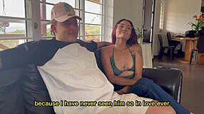 I talk to my husband's best friend about our friendship and shared interests.