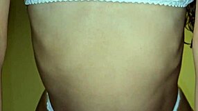 my sister-in-law seduces me with her big tits when wife's away